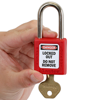 Locked Out To Be Remove Label